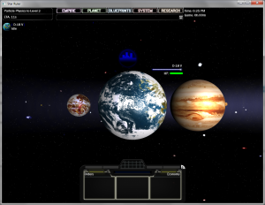 My homeworld next to a couple other planets in the system